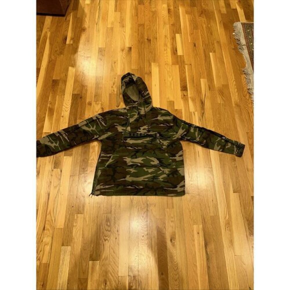 BRIXTON Breton Jacket‎ Windbreaker New Woodland Camo Size: M Supply